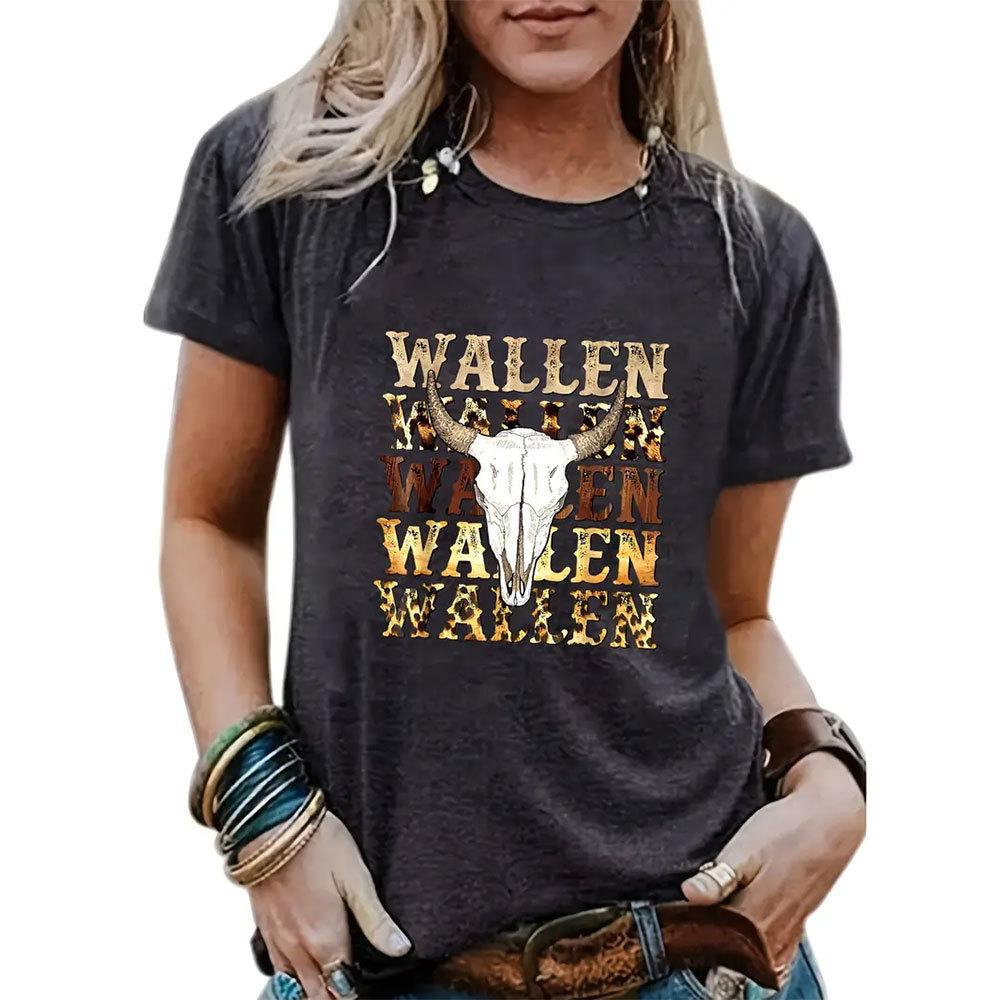 Dámské letní 3D tričko s potiskem s krátkým rukávem Harajuku oblečení Dámské ležérní tričko