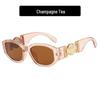 2021 Trendy Irregular Small Frame Human Head Sunglasses