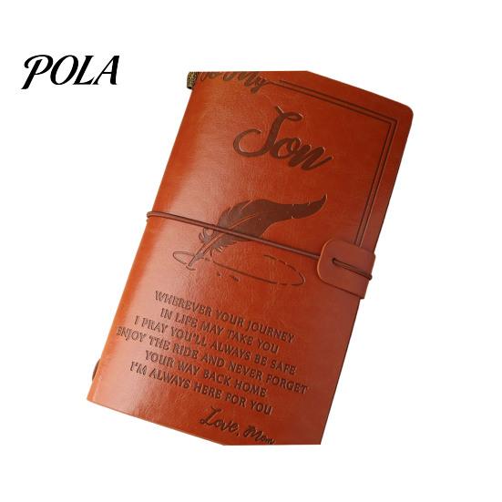 Collage Friendly Notebook Journal Notebook, Loose-Leaf Refillable Faux Leather Cover with Elastic Durable Daily Use Strap, Multi-Purpose Writing Diary