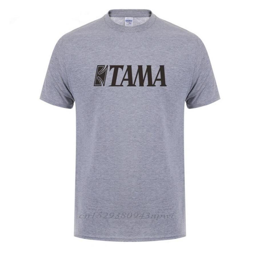 2024 Men Printed Tama T Shirt New Cool Printed Drums T-shirts Men O-neck Short Sleeve Cotton Music T-shirts Custom Tshirt
