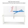 Interactive Physics Teaching Equipment Metal Plastic Optical Lever Deformation Demonstrator For Classroom Experiment