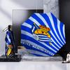 Royal Football Emblem Umbrella 8-Frame for Travel, Camping, Casual Lightweight Portable Umbrella, Essential for Every Family Holidays Gift