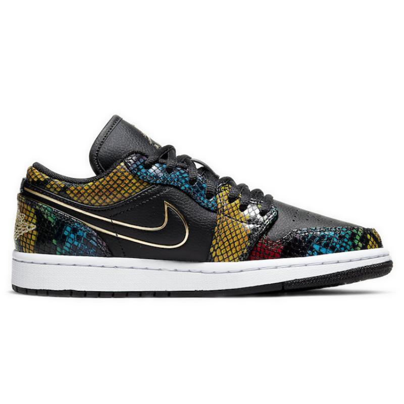 Jordan 1 Low Multicolor Snakeskin 2020 Women's Jordan CW5580-001