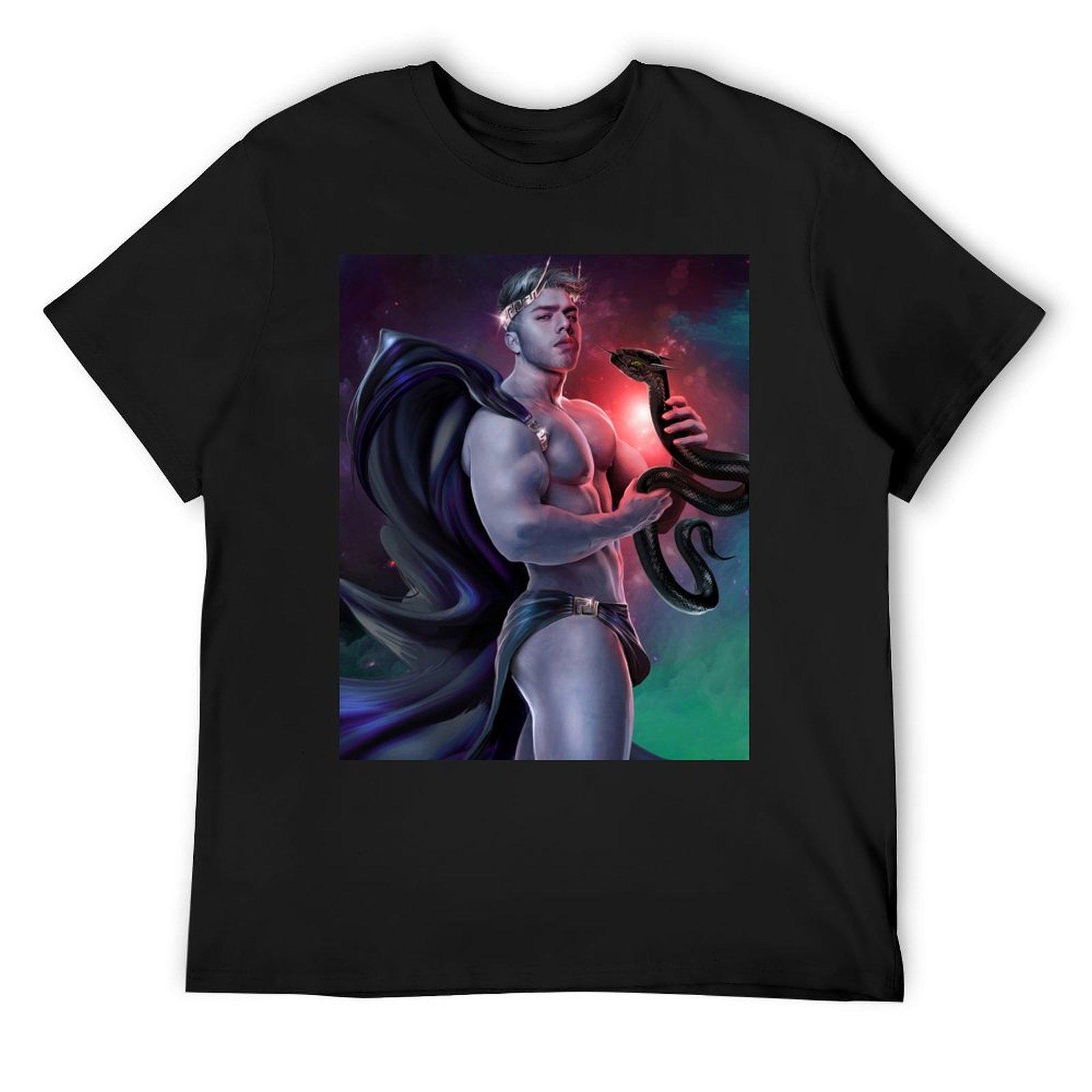 

self portrait HADES T-Shirt cute clothes vintage quick drying plus size clothes t shirts for men pack 4XL