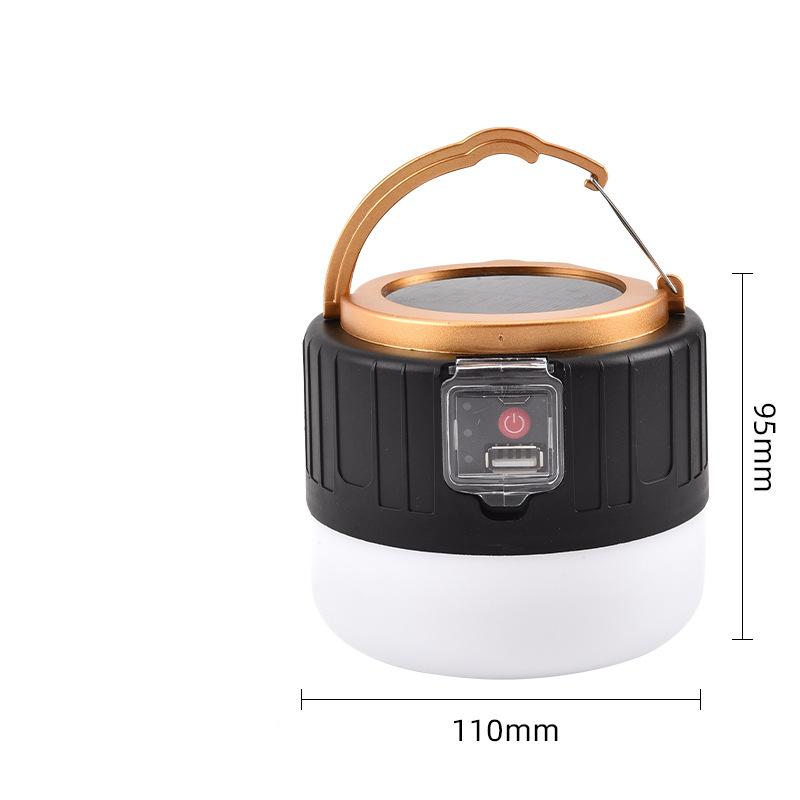 Portable Solar Camping Light Power Bank LED Lanterns With Remote Control Waterproof Outdoor Tent Light Rechargeable Flashlight