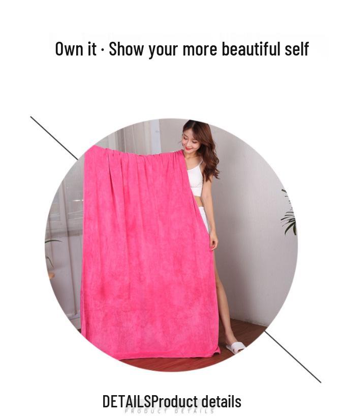 Ultra-Fine Fiber Quick-Dry Bath & Massage Bed Towel - Custom Logo, Thick, No-Shed, High Absorption