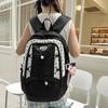 Teenagers Nylon Student Backpack With Waterresistant Features For Girl Use Daily