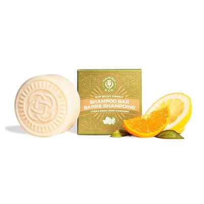 Viori Shampoo Bar Viori Hamish & Co. Shampoo Bar Citron & Ginger, 2 Pieces, 90g
