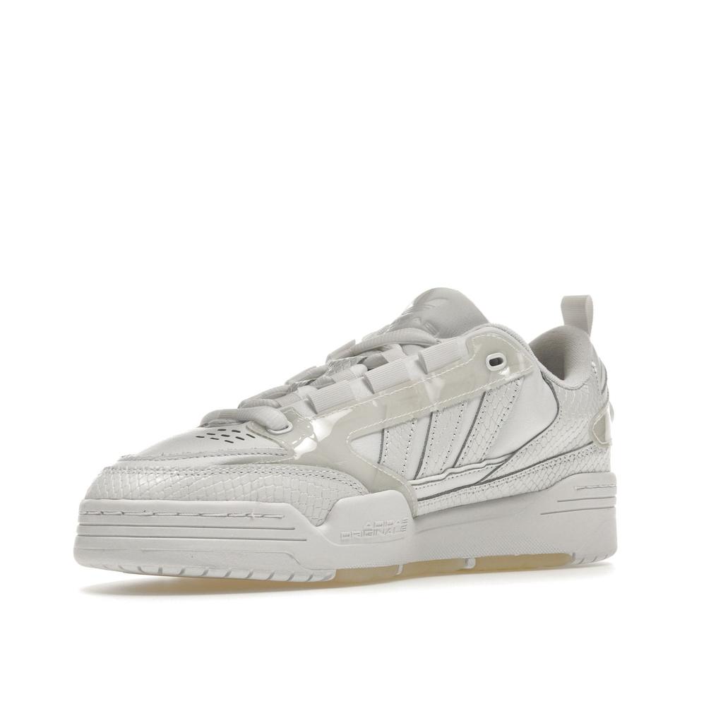 Adidas ADI2000 Skóra węża - Białe Sneakersy Unisex Cloud-White GW4697