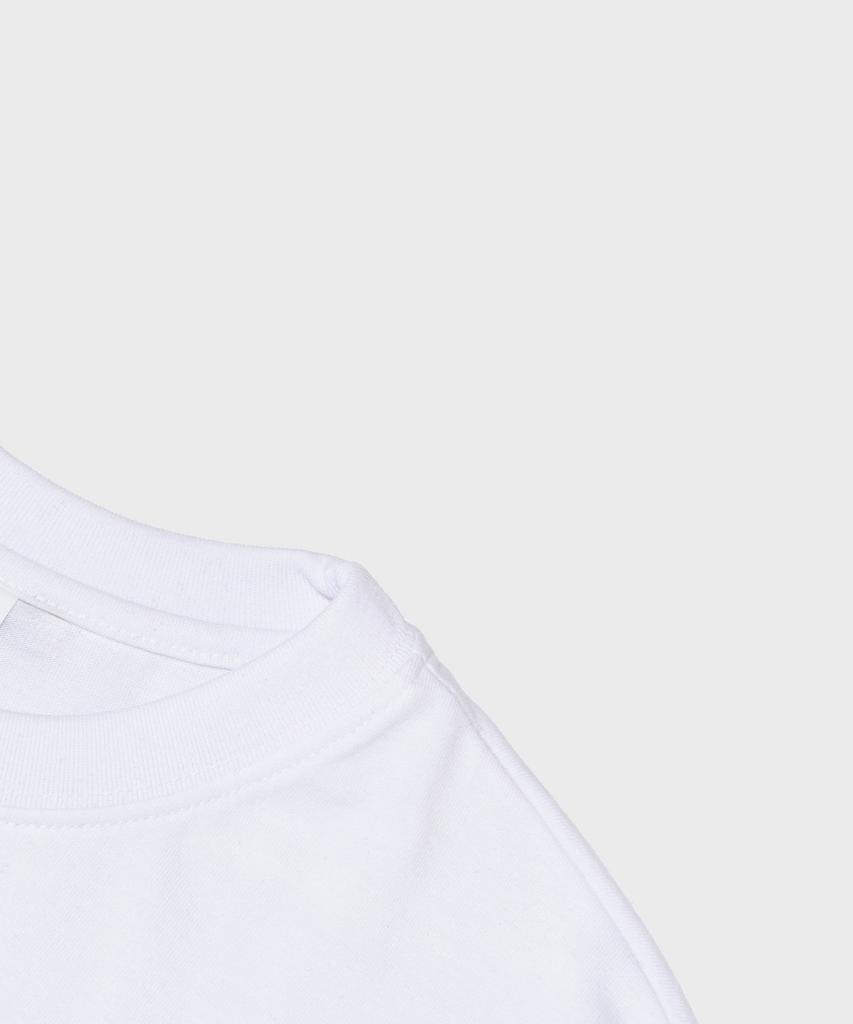 OUNDERR Skate Cat Graphic Short Sleeve T-Shirt (White)