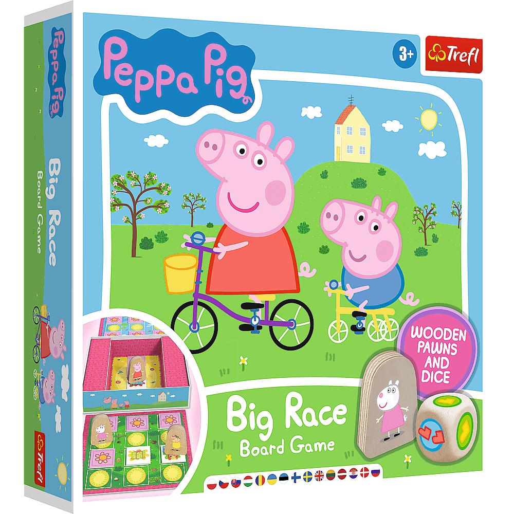 Trefl Hra Pre Deti Veľké Preteky Peppa - Akcia