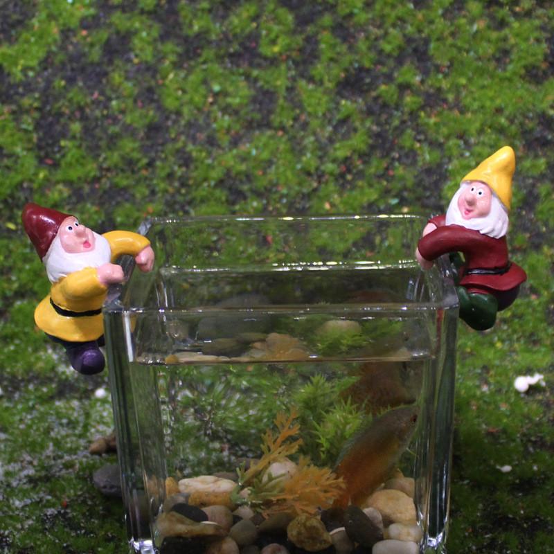 Santa Claus Pen Holder Pendant Flowerpot Micro Landscape Decoration Handicrafts