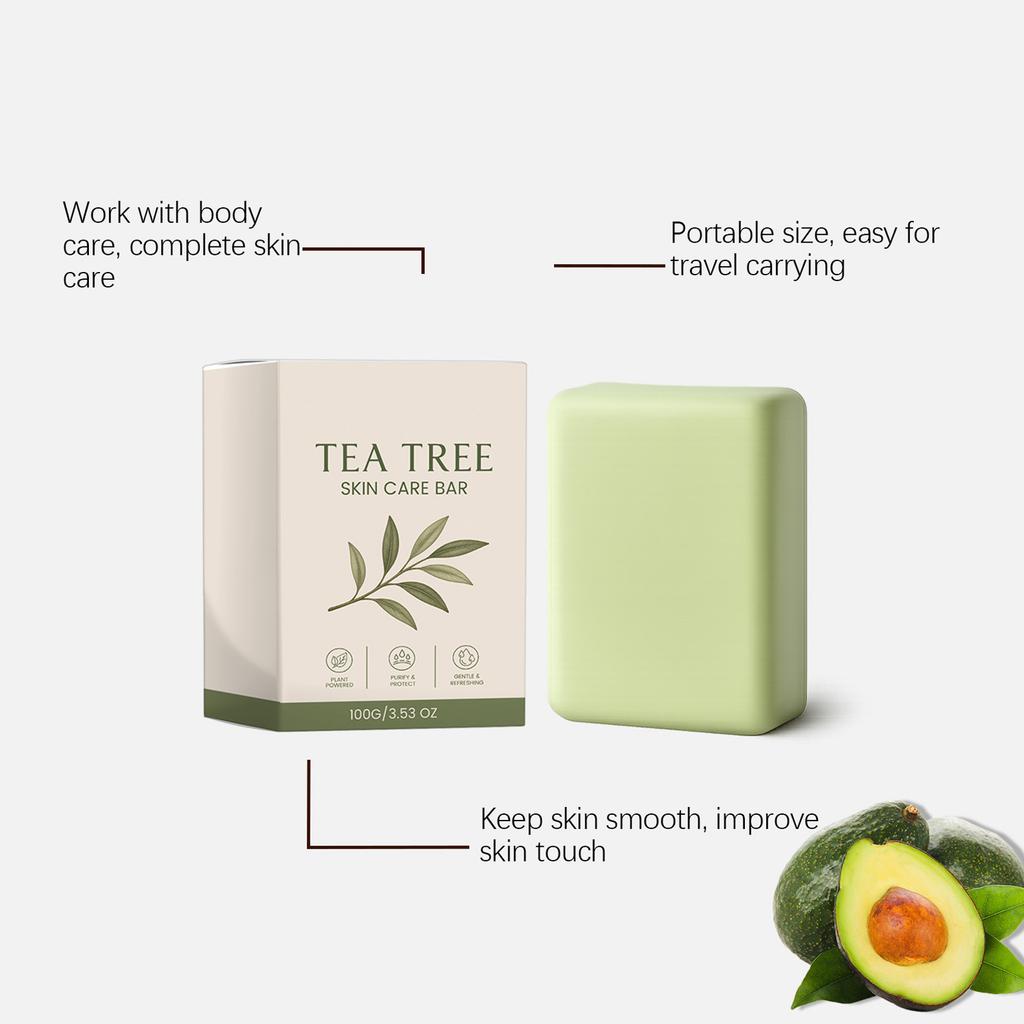 Oil Cleansing Soap Bar for Face and Body, Deep Cleansing Bar, , Gentle for Sensitive Skin, Leaves Skin Soft and Smooth
