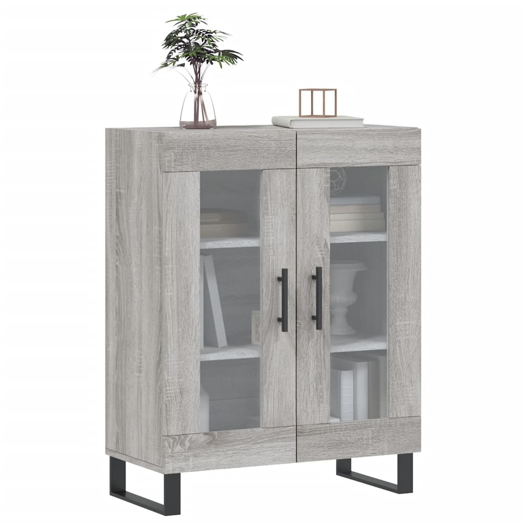 Sideboard Gray Sonoma 69.5 x 34 x 90 cm Particle Board
