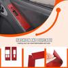 Carbon Fiber Window Lift Switch Button Trim Sticker For Nissan Frontier 2005-21