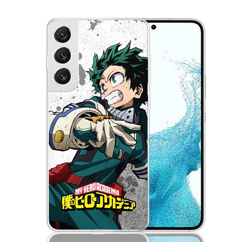 Midoriya Izuku Deku MHA My Hero Phone Case For Samsung Galaxy S26 S25 Edge S24 S23 FE S22 Ultra S21 Plus S20 + Fundas Cover Coqu