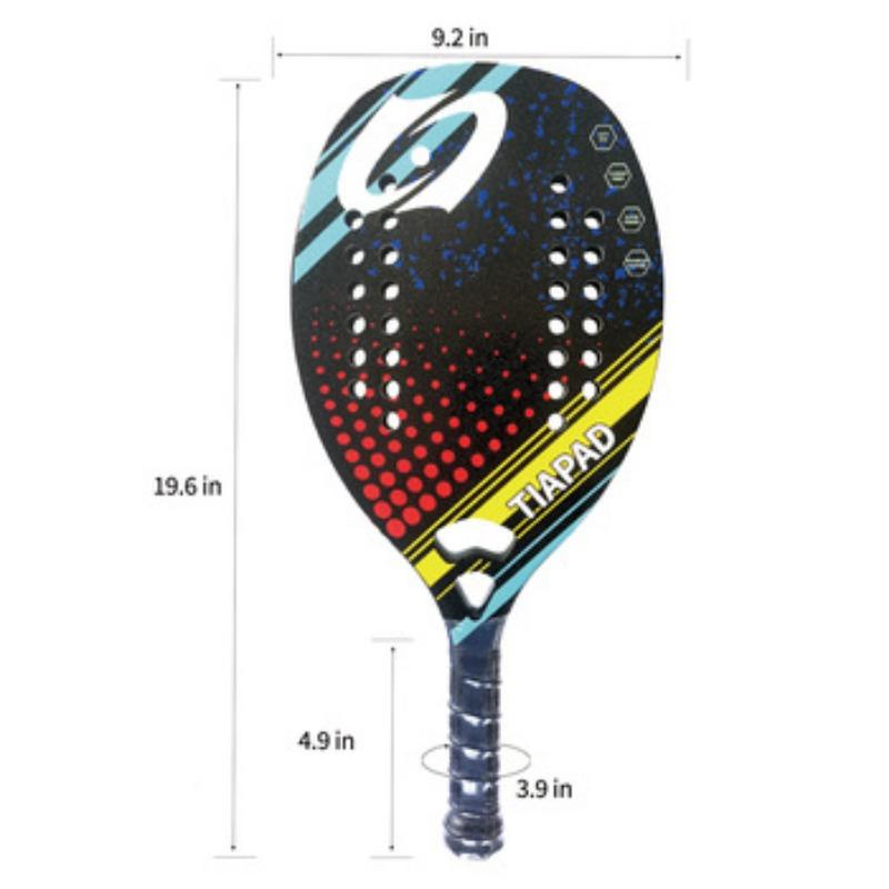 Racheta de plaja Material din fibra de carbon Autocolant pentru apa Rachete de tenis de plaja