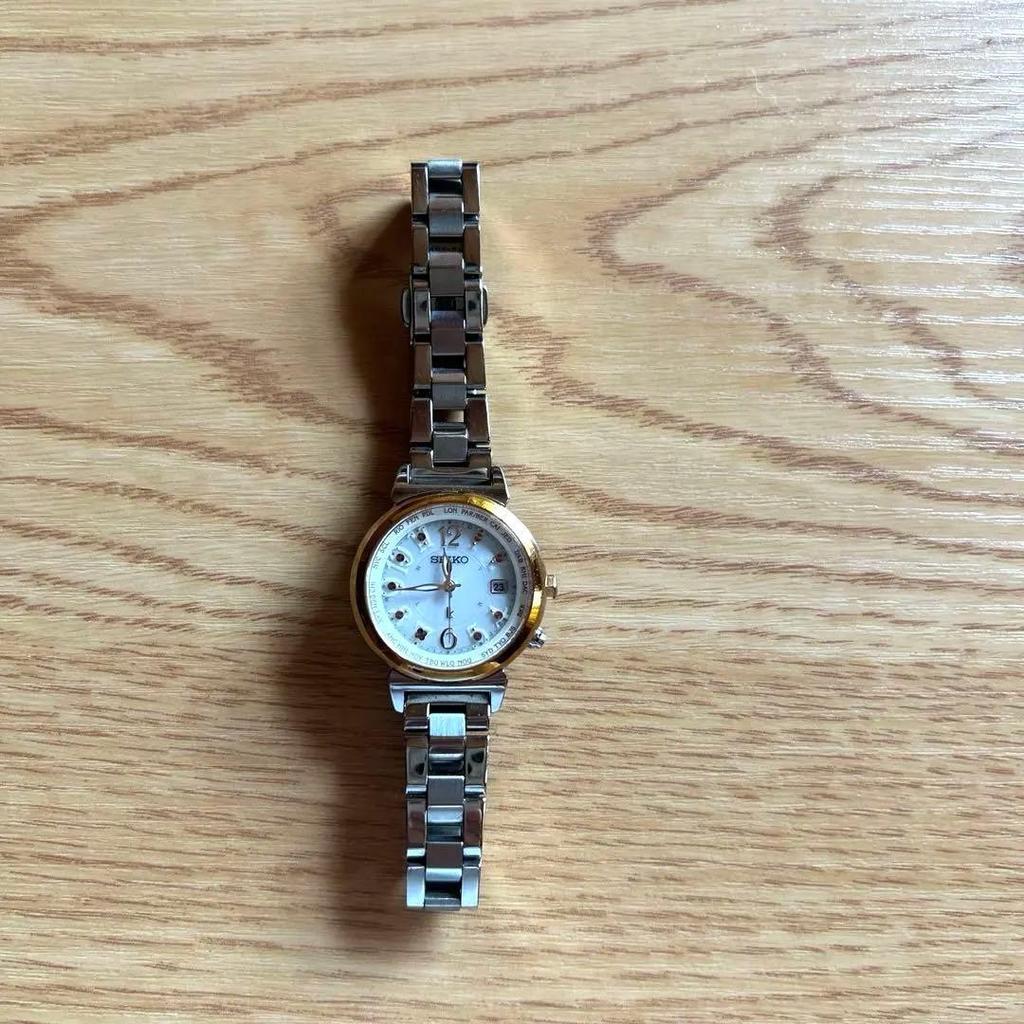 Used SEIKO LUKIA Watch Main Unit Working Condition