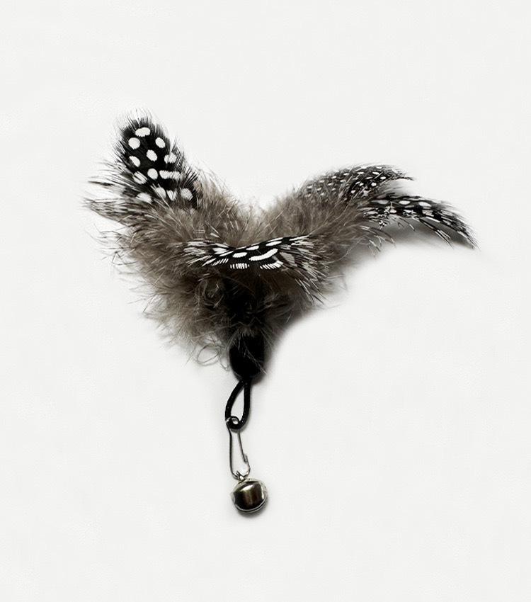 

Cat toys cat teasing sticks self fun relieve boredom small flying insects feathers scratch resistant bite resistant pet supplies
