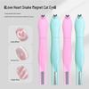 Heart Snake Pattern 3-in-1 Detachable Cat Eye Nail Art Magnet Tool