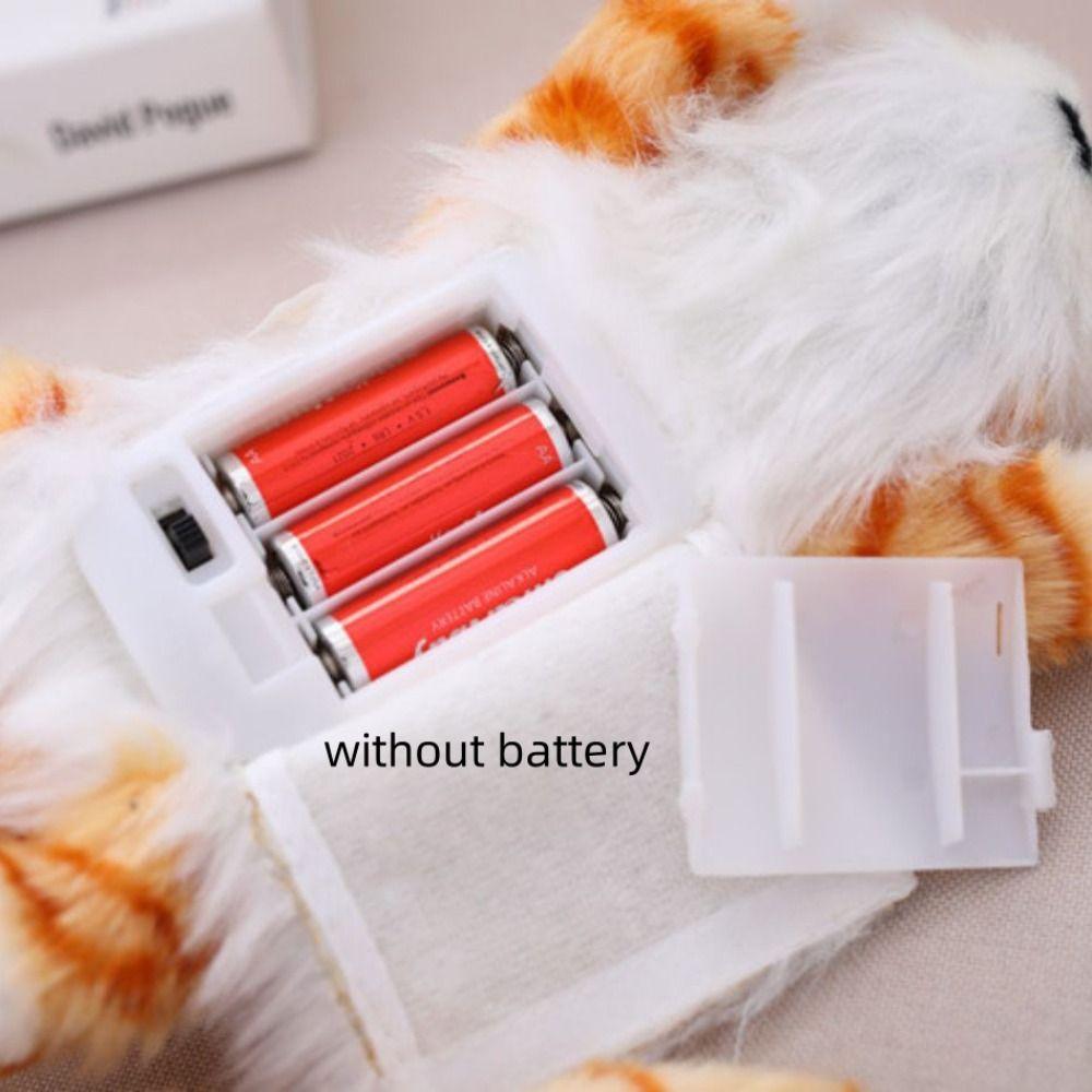 Lachende Katze Elektrische rollende Katze Simulation Katze Tier Spielzeug Kreative elektrische Plüschtiere Kinderspielzeug