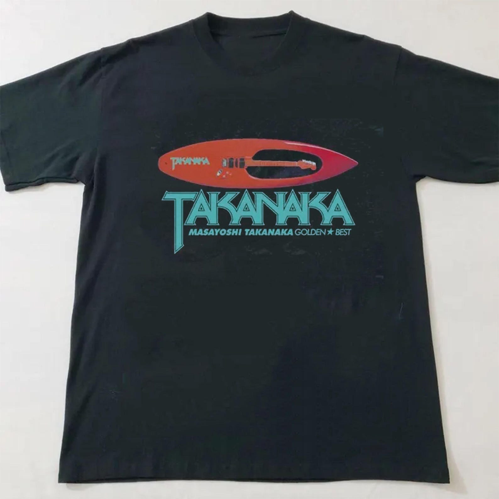 Masayoshi Takanaka T-Shirt, Japanese music shirts, Takanaka Graphic tee, Band tees, Trendy Shirts, Music Shirts, Takanaka Album tee, Unisex XL