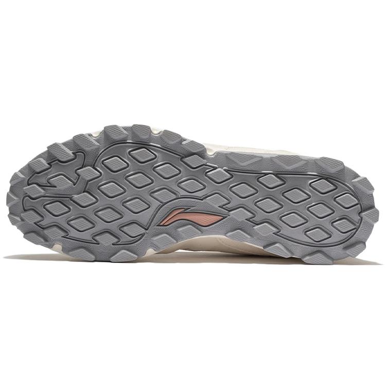 New LiNing Low-Top Running Shoes Women's Ecru ARDS004-2