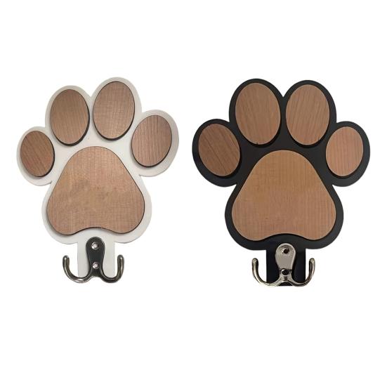 Cat Claw Pattern Hook Strong Load-Bearing Punch-Free Design Wall Mounted Hanger Home Office Functional Organizer
