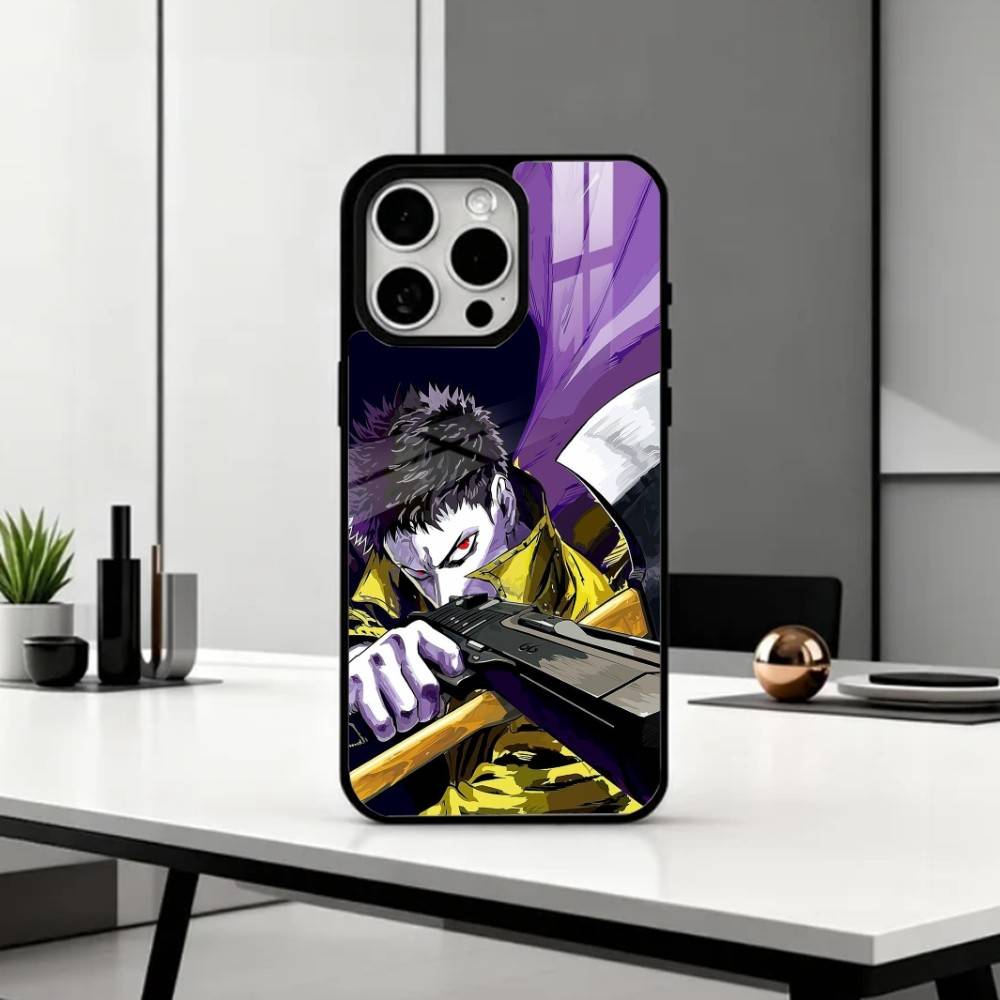 Funny One Punch M-Man   Phone Case For iPhone17,16,15,14,13,12,11 Plus,Pro Max Magnetic For Magsafe Wireless Charging