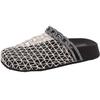 Niche design fishing net splicing bag head slippers women's summer new versatile thick bottom mesh cool slippers half drag