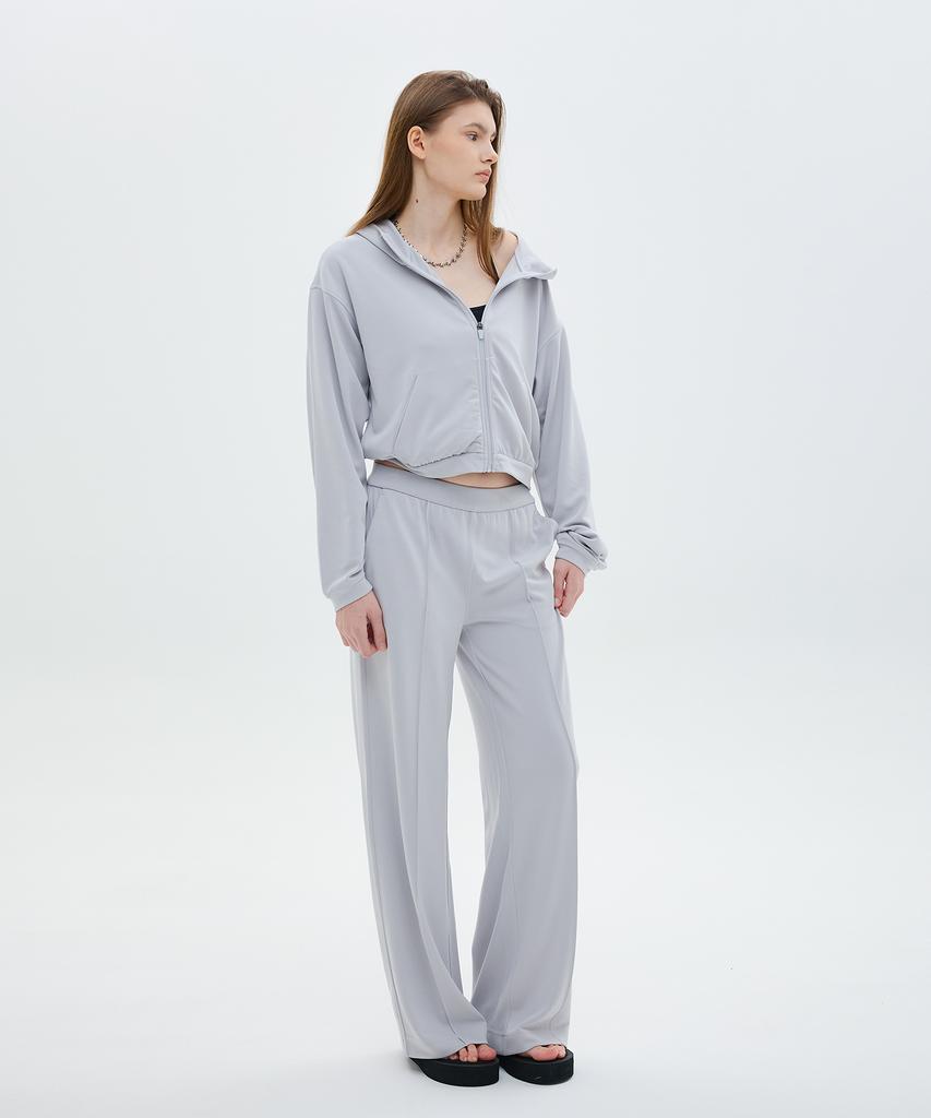 Adeba Air Touch Wide Pants [Gray]