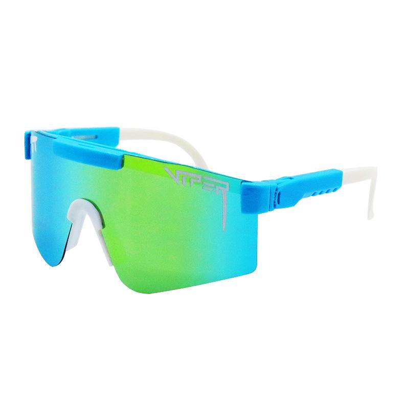 

Pit Viper Half-Frame Polarized Cycling Sunglasses