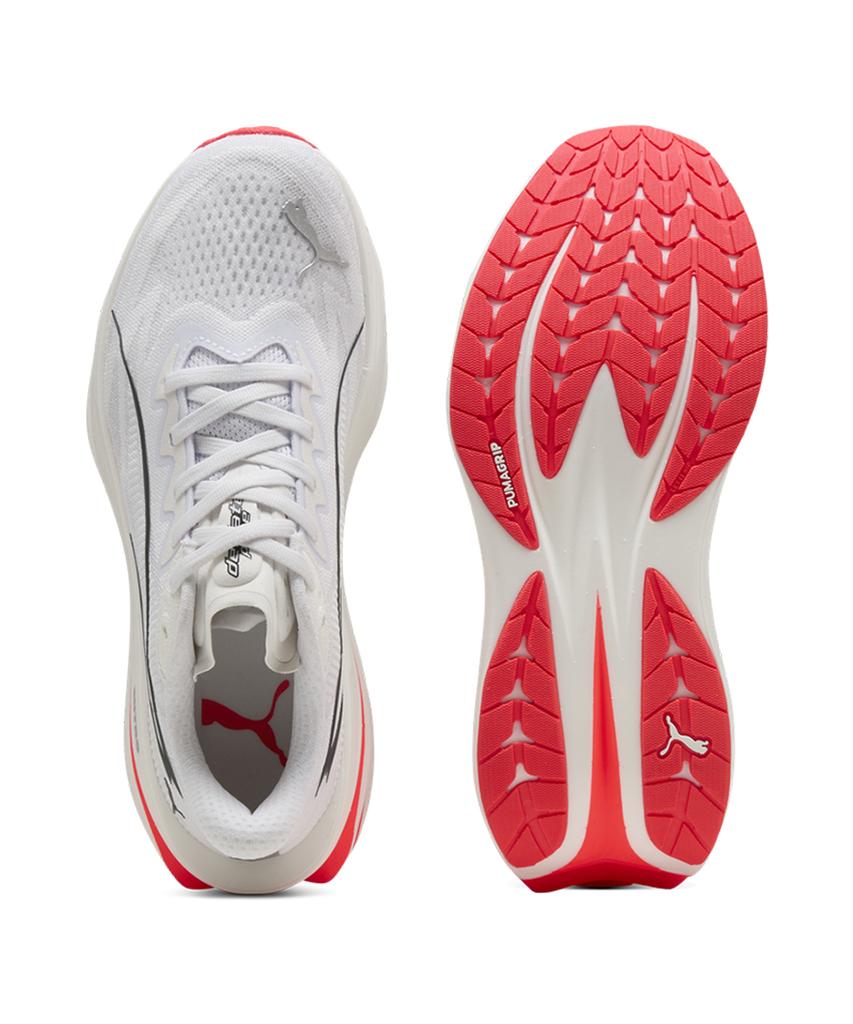 Puma Deviate Pure Nitro Women'S - White:Ultra Red / 313905-05