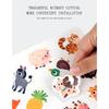 Montessori Baby Beschäftigungsbuch Mein erstes Ruhiges Buch Aufkleber Frühes Lernspielzeug Kinderspielzeug Zuordnungsspiel für Babys 2 3 Jahre