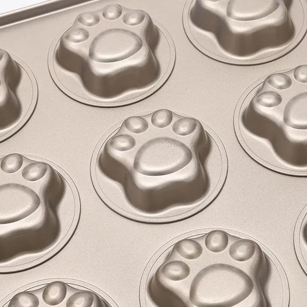6/12 Cavity Cake Mold Non Stick Baking Mold Cute Biscuit Candy Mould  Kitchen Bakeware