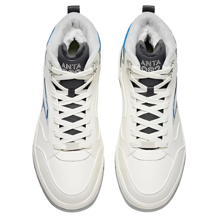 Anta Qiyuan 982 Comfortable Trendy Versatile Fashion Warm Durable High-Top Skate Shoes Men Skate Shoes 112548971-3
