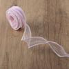 1PC Pearl-edged Fishtail Wavy Ribbon Cake Bouquet Decorative Ribbon Fairy Breath Fluttering 4cmx4.5m