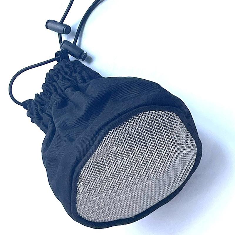 

Універсальна дорожня сумка-органайзер для зберігання дифузора для фена, тканинний чохол-рукав для дифузора фена для кучерявого волосся, запчастини для фена для укладання волосся срібний