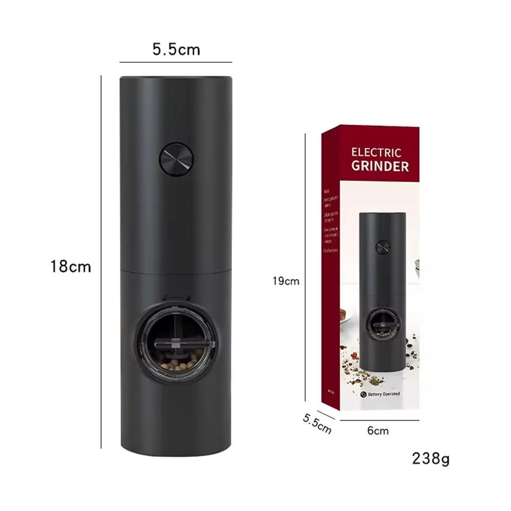 1PC Wooden Cooking Salt Pepper Grinder 5 8 10 Inch Salt and Pepper Mill Shaker with Ceramic Rotor Kitchen Tool