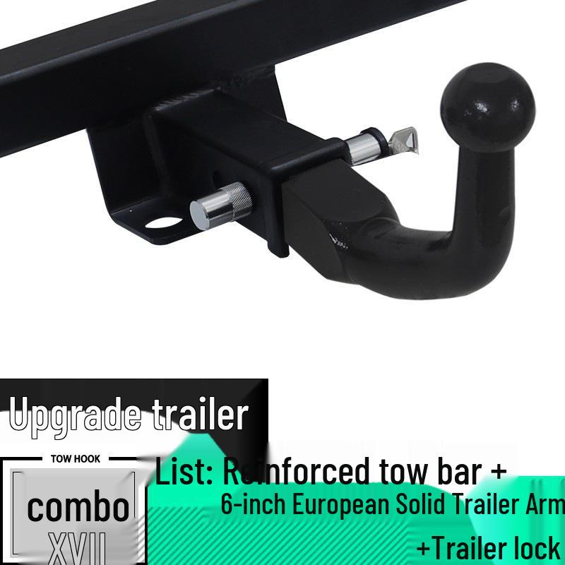 Leapmotor C11 Tow Bar: Modified Tow Hook for Off-Road, RV, and American Square Mount Trailers