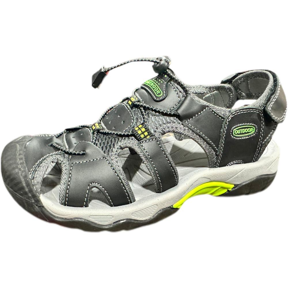 

Большой размер Amazon Летние сандалии из коровьей кожи Коровья кожа Уличная обувь для ручья Повседневные мужские пляжные сандалии 48