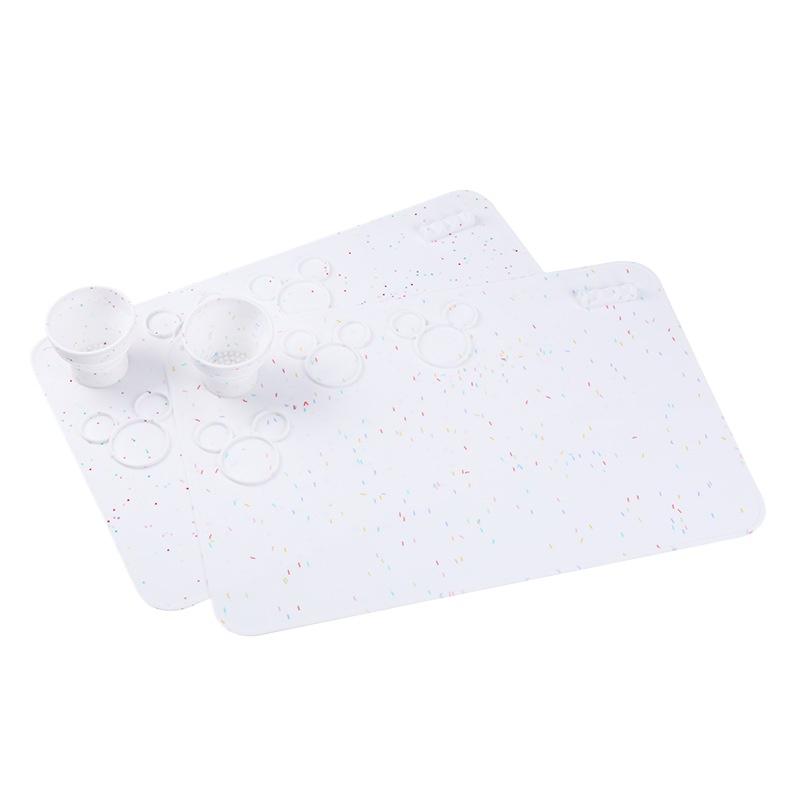Kids Silicone Painting Pad Drawing Toys Washable Silicone Pad Multifunctional Silicone Art Painting Art Clay Graffiti Mat
