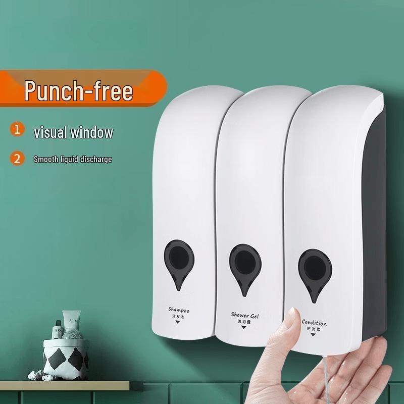 

OLOEY Wall-Mounted Triple Soap Dispenser