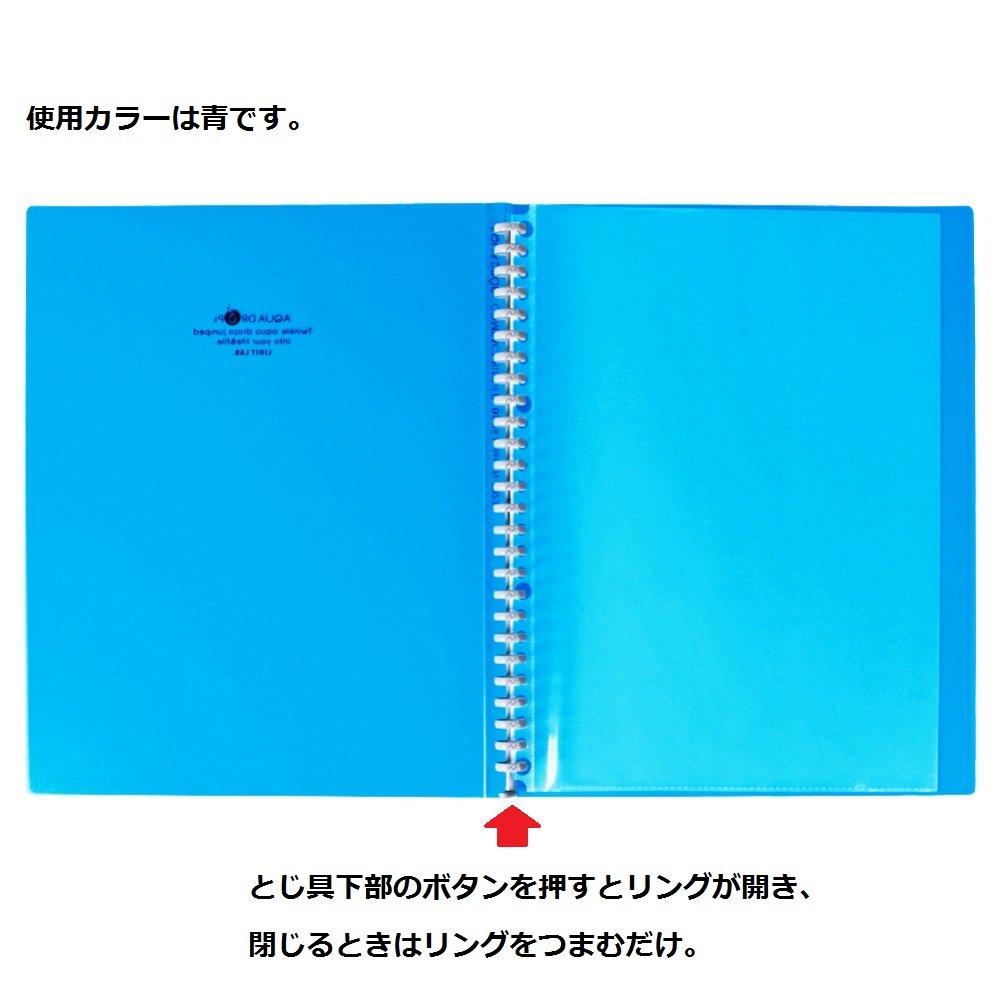 LIHIT LAB Kompakter 26er Blau N5024-8 Locher, B5S, Löcher,