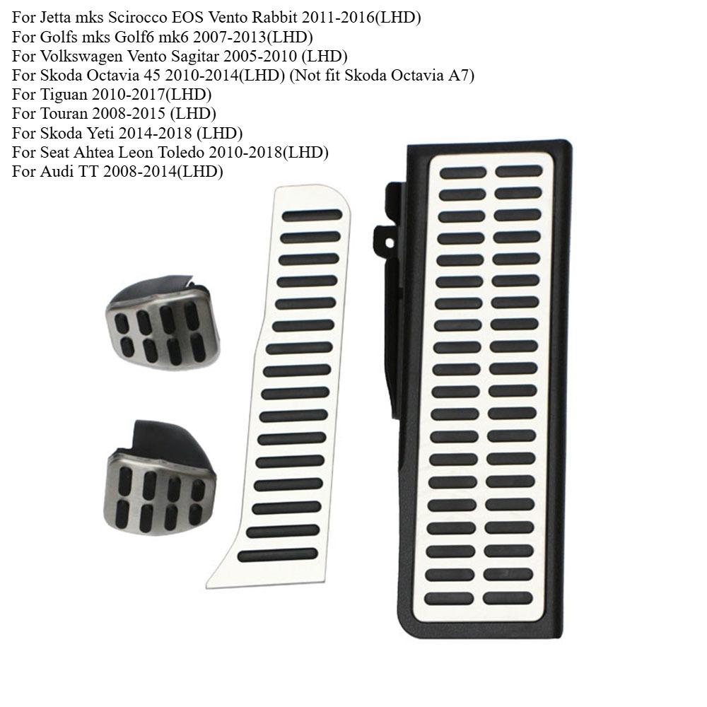 Car Accessories Footrest Gas Brake Pedal Clutch Pedal for Skoda Octavia A5 Yeti Superb for Seat Altea Leon Toledo