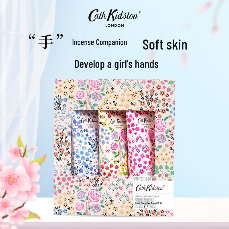 Cath Kidston Dreamy Floral Hand Cream Gift Set (3x30g)