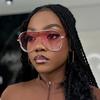 One-Piece Punk Sunglasses for Women Large Size Shield Luxury Brand Square Metal UV400 Large Frame Glasses