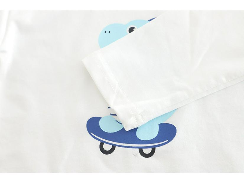 Dětská kreslená mikina s kapucí třídílná sportovní souprava - ležérní jarní/podzimní oblečení