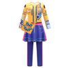 Kids Girls Anime Cartoon POP Singer Super Star Printed Jumpsuit Bag Set Halloween Cosplay Costumes