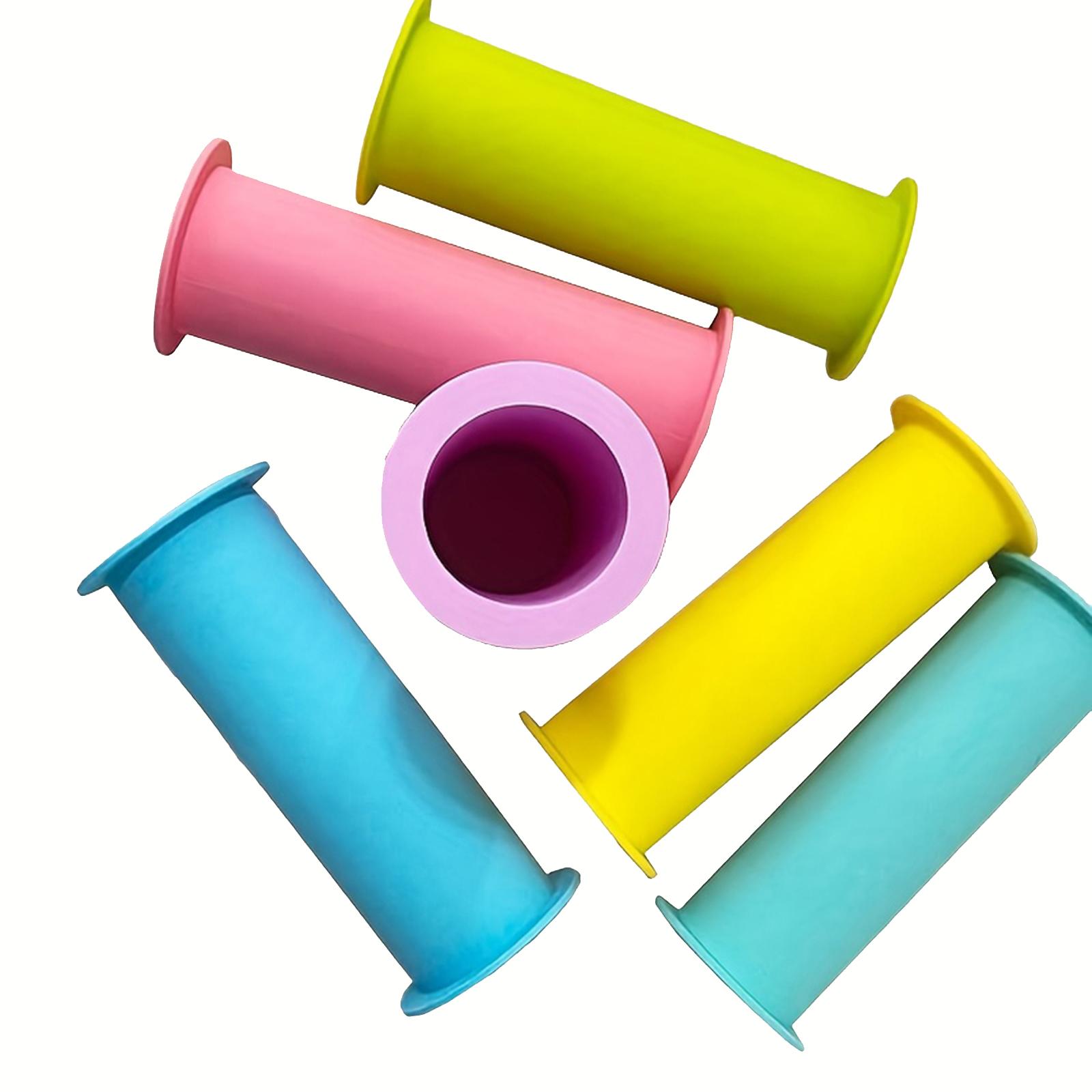 

Multi-function Silicone Stacking Toys For Children, Baby Sensory Play Learning Puzzle Toys, Sensory Toys For Kids, One Size